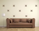 Damask Wall Pattern Decal Modern Vinyl Art Stickers